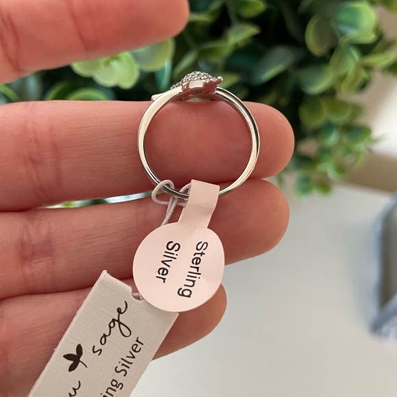 Brand New Bleu Sage Sterling Silver 925 Hummingbird Ring Size 8 - Picture 5 of 5